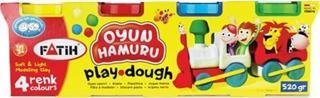 Fatih Oyun Hamuru 520 GR 4 Renk 50061
