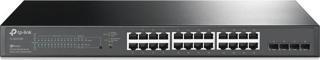 Tp-Link TL-SG2428P 24 Port 10-100-1000 Poe+ Switch 4 Port SFP Çelik Kasa Rack Mount