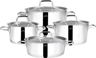 Jumbo 500.01.01.4379 Felix 4 Parça Çelik Tencere Seti