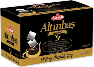 Çaykur Altınbaş 200 Gram 40 Adet Demlik Süzen Poşet Çay