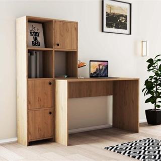 Mezza 1994 Silence Kitaplık - Çalışma Masası Takımı Sepet Renk