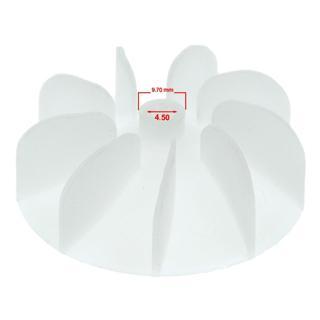 KGPart Birçok Marka Modele Uygun 4.5mm Beyaz Fön Makinesi Pervanesi