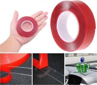 Çift Taraflı Silikonlu Montaj Bantı Dış Mekan İç mekan Montaj Bandı 19mmx2m