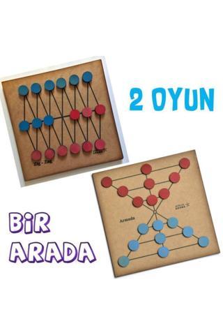 Atölye Adana Zigzag Ve Armada - 2 Oyun Birarada - Akıl Zeka Mantık Matematik Eğitici Eğlenceli Gelişim Oyunu
