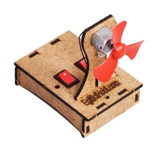 Eğitici Hobi Okul Projesi-2 Vantilatör ile Lamba Yapımı, Paralel Bağlı Devre - Demonte Ürün