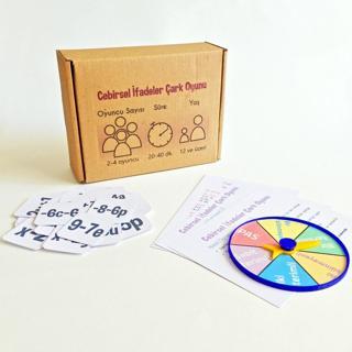 Oyunlarla Fen Cebirsel İfadeler Çark Oyunu - Matematik 6. sınıf İşlem Eğlenceli Eğitici Akıl Zeka Mantık Strateji 