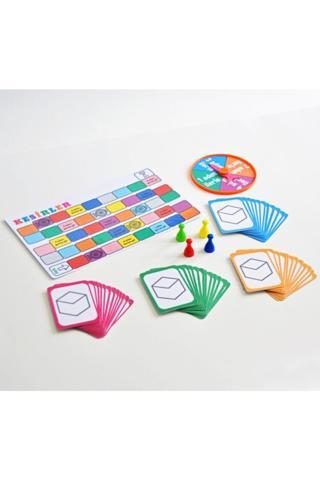 Oyunlarla Fen Matlandiya - Kesirler Kutu Oyunu - Matematik Işlem Strateji Akıl Zeka Bilsem Hazırlık Oyunu