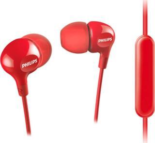 Philips She3555Rd Mik Kulakiçi Kulaklık - Kırmızı