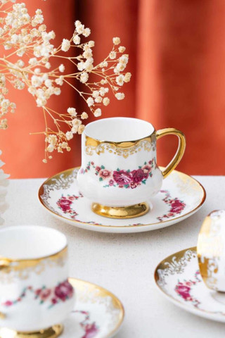 Acar HXF-06806 Osiris 6lı Kahve Fincanı Takımı