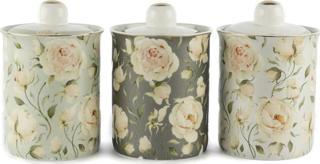 Mikasa Moor Rosy 3lü Kavanoz Seti 10x16cm P038.341060