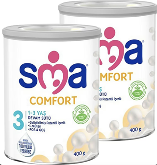 SMA Comfort 3 Devam Sütü 400 gr 2 Adet