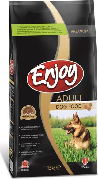 ENJOY BİFTEKLİ YETİŞKİN KÖPEK MAMASI 15 KG 1 ADET 