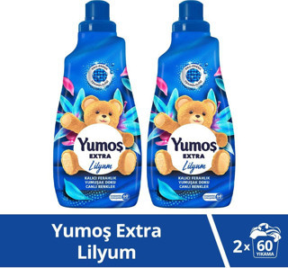 Yumoş Extra Konsantre Çamaşır Yumuşatıcısı Lilyum 1440 Ml 60 Yıkama 2 Adet