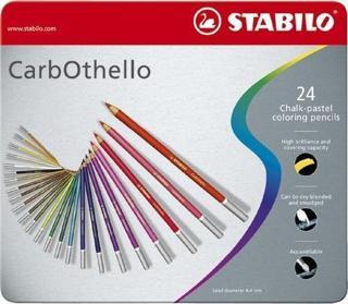 Stabilo Carbothello 24 Renk Metal Kutu