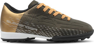 Slazenger SCORE I HS Erkek Çocuk Futbol Ayakkabı Haki / Altın