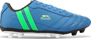 Slazenger HENRIK KR Erkek Çocuk Futbol Ayakkabı Saks Mavi / Yeşil