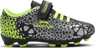 Slazenger CRYSTAL Unisex Çocuk Futbol Ayakkabı Siyah / Yeşil