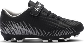 Slazenger CULTURAL Unisex Çocuk Futbol Ayakkabı Siyah / Gri