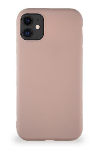 KZY İletişim Apple iPhone 11 Kılıf Soft Premier Renkli Silikon Kapak - Pudra