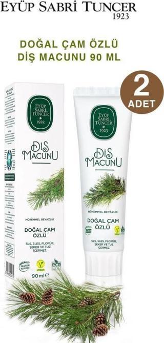 Eyüp Sabri Tuncer Diş Macunu Dogal Çam Özlü 90 ml X2