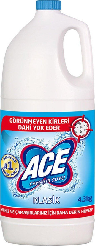 Ace Çamaşır Suyu Klasik 4 L