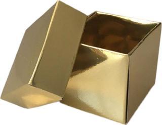 Komple Karton Kutu 5X5X5 CM (50 Adet)  Gold