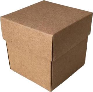 Komple Karton Kutu 5X5X5 CM (50 Adet)  Kraft
