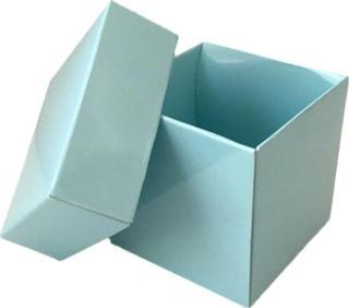 Komple Karton Kutu 5X5X5 CM (50 Adet)  Mavi