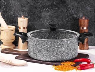 Taç Ultra Granit Derin Tencere 24Cm