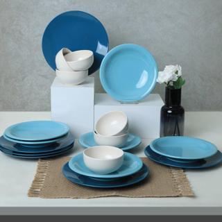 Blue Mix Yemek Takımı 18 Parça 6 Kişilik 031-413-420