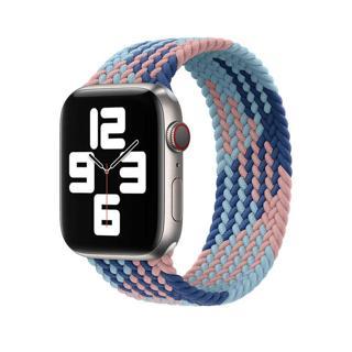 Wiwu Apple Watch 40 mm Braided Solo Loop Contrast Color Medium Saat Kordon Kayış Bileklik