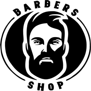 Barbers Shop Sticker 40 x 40 cm