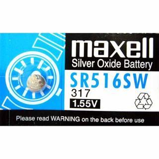Maxell 317 SR516SW Silver Oxide 1.55V Saat Pili 10lu Paket