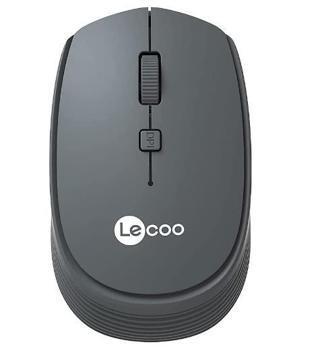 Lecoo WS202 Gri 1600DPI 2.4Ghz Optik Kablosuz Mouse