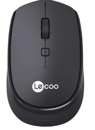 Lecoo WS202 Siyah 800-1200-1600DPI 2.4Ghz  Optik Kablosuz Mouse (Pil Var)