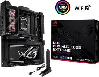 ASUS ROG MAXIMUS Z890 APEX Intel Z890 LGA1851 DDR5 9000 HDMI 2xUSB4 6x M2 USB3.2 WiFi 7 + BT AURA RGB 5Gbit LAN ATX