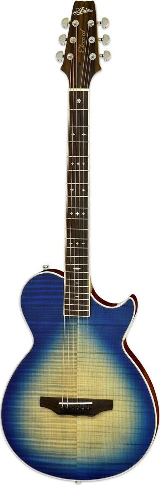 Aria APE100BLB Elektro Akustik Gitar
