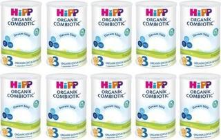 Hipp 3 Organik Combiotic Devam Sütü 350gr 10 Adet