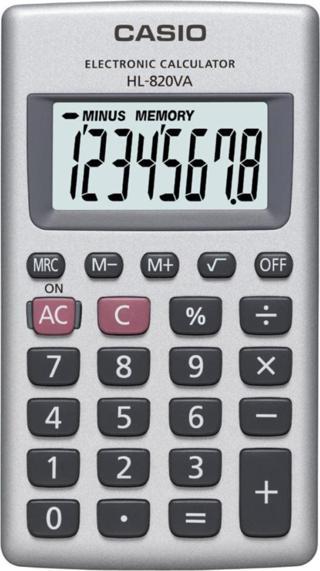 Casio Hl-820Va-W-Dp Hesap Makinesi Pocket