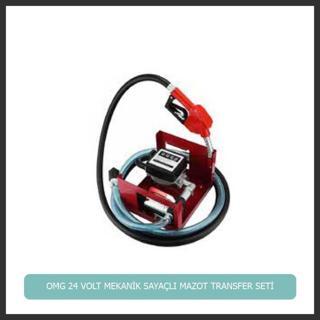 Kemos Omg 24 Volt Mekanik Sayaçlı Mazot Transfer Seti