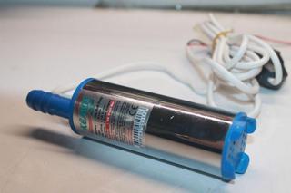 Kemos Rich 24 Volt Krom Dalgıç Tipi Sıvı Aktarma Pompası(Arapuar + Çakmaklık)