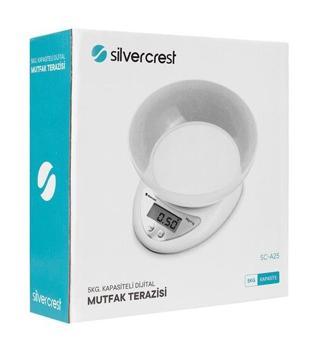 Silver Crest SC-A25 5 Kg. Kapasiteli Dijital Mutfak Terazisi