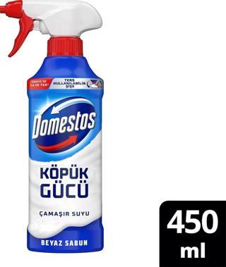 Domestos Köpük Gücü Köpük Çamaşır Suyu Beyaz Sabun 450 ml