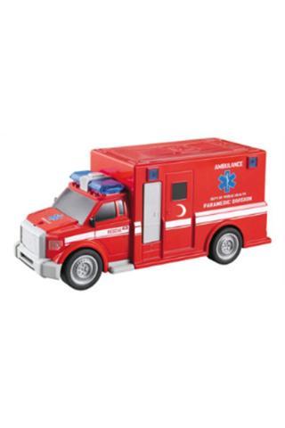 Adeland Nitro Oyuncak Speed 1:20 Ambulans Kırmızı 2013000407