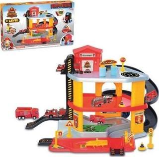 Dede Üç Katlı İtfaiye Garaj Seti 03345