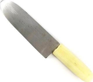 Kasım Antep El Yapımı Dövme Baklava, Şef Bıçağı 17,5 cm - Ahşap Sap