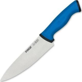Pirge 34161 Duo Şef Bıçağı 21 cm - Mavi Kaymaz Sap