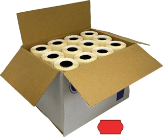 Etiketleme Makinesi Kırmızı Etiket 96Adet