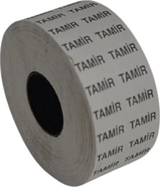 Etiketleme Makinesi Tamir Etiket 5.000 Adet