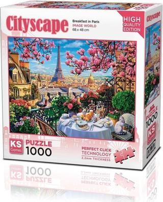 Ks Games Puzzle 1000 Parça Breakfast In Paris 20792